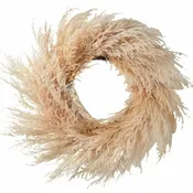Faux Pampas Grass Wreath 28"