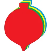 Die-Cut Magnetic - Large Assorted Color Ornament
