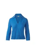 3/4 Sleeve Split Neck Polo