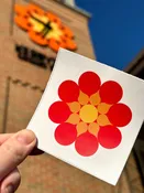 Removable Vinyl Sticker 3" x 3"