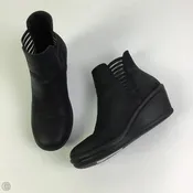 Boots Ankle Heels By Skechers In Black, Size: 7.5