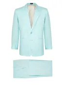 Aqua Skies Linen Suit