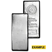 100 OZ SILVER BAR ROYAL CANADIAN MINT