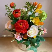 Just Because - Silk cut flower bouquet