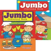 144 Pages Jumbo Colouring Book