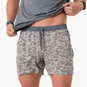 55" ATHLETIC SHORT - CLASSIC DEER CAMO - GREY LINER