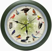 13″ 20th Anniversary Singing Bird Clock
