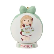 Baking Sweet Memories 2026 Dated Girl Ball Ornament