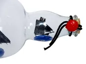Blackbeard's Queen Anne's Revenge Model Ship in a Glass Bottle 11