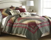 Spice Postage Stamp Bedding Collection