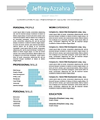 The Jeffrey Resume