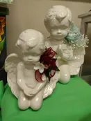 Decorative Ceramic Angel — Chapmans Flowers 931-363-1542