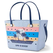 Life is Good Beachcomber Bag Glacier Blue