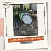 Collapsible Mesh Herb Drying Racks