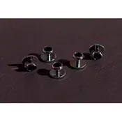 Classic Dress Studs Silver Black