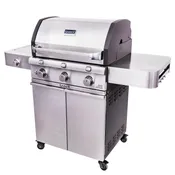 Deluxe Stainless 3-Burner Gas Grill