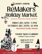 ReMakers Market – Vendor Table Reservation — The Heart of Cartm