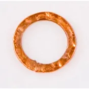 15mm Rainbow Copper Round Link