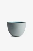 Echo Etched Deep Serving Bowl in Wave