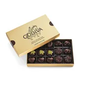 Dark Chocolate Gold Gift Box, 15pc.