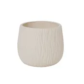 24" Tall Indoor/ Outdoor Oval Shaped Shell Designed Planter