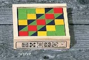 Atelier Fischer Mosaic Block Set in Wooden Case - 25 Blocks