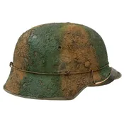 German WWII Reproduction M42 Helmet German Youth Organization at Caan