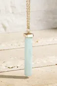 Amazonite Bar Necklace