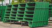 100' x 200' Cashmans Super Duty Horse Arena, 48 Panels with 2 Walk-Thrus - 6' High