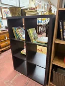 Black Open Bookcase