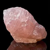 Black Hills Rose Quartz- Gems and Minerals USA Crystals 1lb 3.4oz