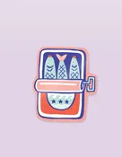 Idlewild Co. - Tinned Fish Die Cut Sticker