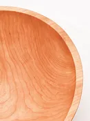 15" Cherry Round Bowl