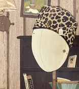 Leopard Skin Pill Box Hat — James Macdonald