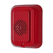 12/24VDC Fire Horn-Red Wall Mount-Low Frequency