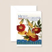 Become Greater Scripture Card — The Happy Envelope