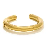 BOLD MAXI NECKLACE | 18K YELLOW GOLD PLATED SILVER