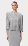 ICON METALLIC FRINGE CAPE