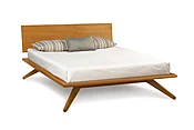 Astrid Platform Bed with Single Panel Headboard by Copeland Furniture