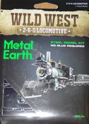 2-6-0 Locomotive Wild West Metal Earth