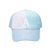 Baseball Hat, Multi-Color Seersucker (Youth)