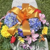 Masculine Silk Cemetery Saddle