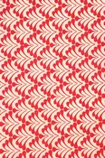 Lokta Peacock, Red On Natural