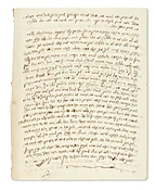 (1785-1869). Autograph Letter Signed written in Hebrew to R. Chaim Nathan Dembitzer of Cracow.