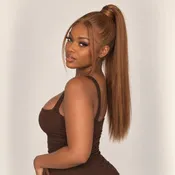 Auburn Ponytail Extension