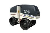 Pad Foot Trench Roller 22" - 32" Double Drum