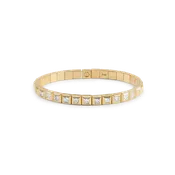 Modular gemstone bracelet 18K Gold | Bixlers®