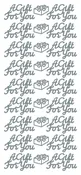 A Gift For You Outline Sticker  11455