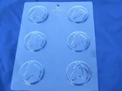 Candy Mold - Horse Medallion