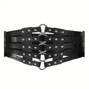 BELT Black Ringed Cincher